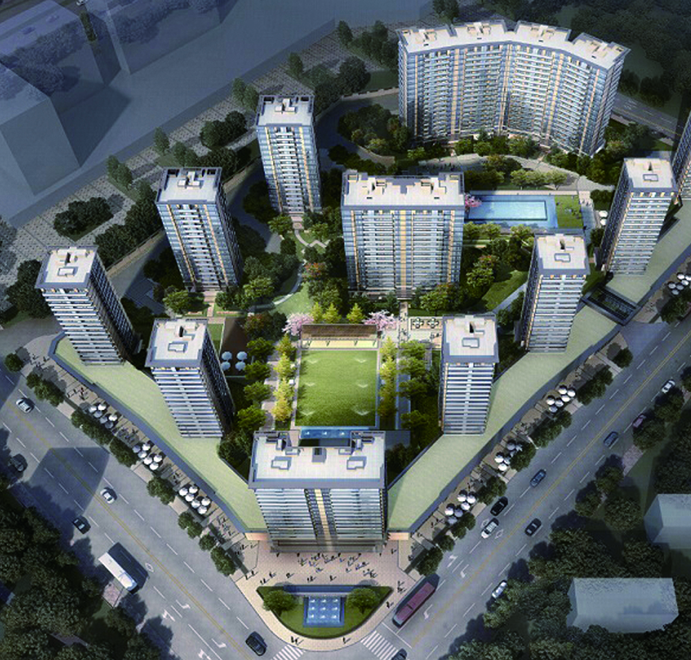 杭州武林邸小区（30000方仿